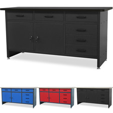 Banco da lavoro con piano di