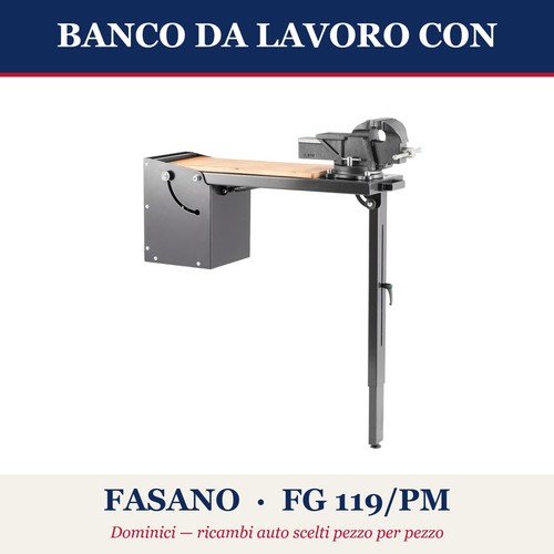 Banco lavoro con morsa - da,